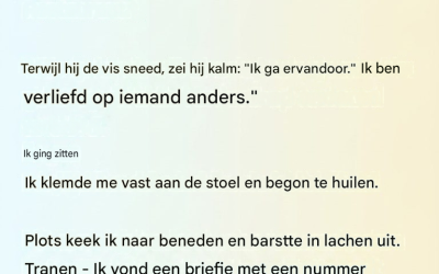 Raadsel: Op woensdag gingen Pierre en Catherine naar een restaurant.