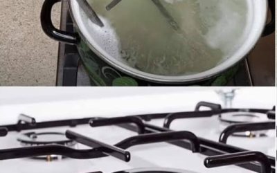 Een magische tablet tovert de gasbarbecue om tot iets glanzends: de koolstofafzettingen vallen er in stukjes af.