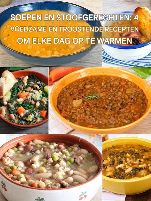Soepen en stoofschotels: 48 voedzame en troostrijke recepten