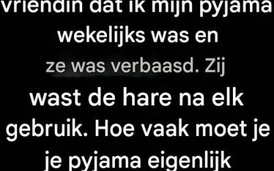 Hoe vaak moet je een pyjama wassen om hem fris en comfortabel te houden?