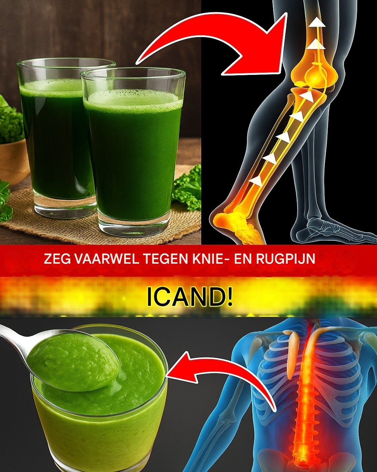 Senioren, drink een glas voor het slapengaan – u wordt wakker zonder knie- of rugpijn! (Het werkt echt!)