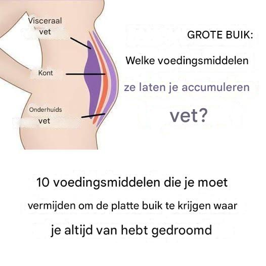 10 voedingsmiddelen die je moet vermijden om de platte buik te krijgen waar je altijd van hebt gedroomd