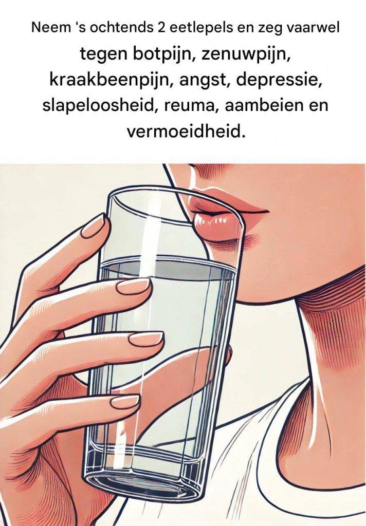 Twee lepels in de ochtend: een natuurlijk middel tegen botpijn, diabetes, zenuwen en depressie