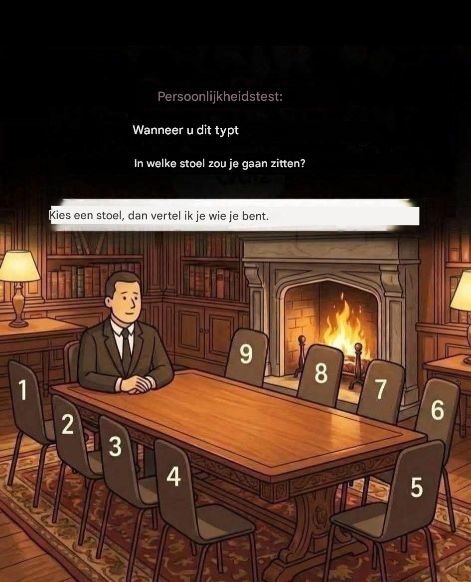 Waar wilt u zitten?