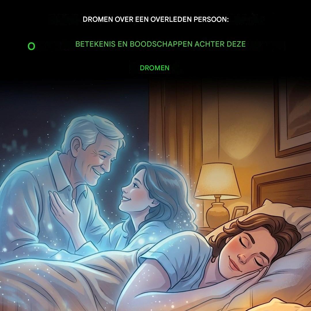 Dromen over een overleden persoon die praat: wat betekent dat?