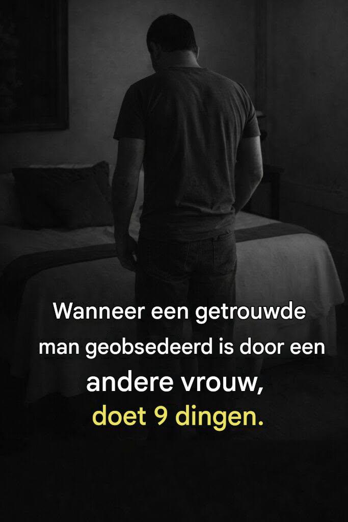 Wanneer een getrouwde man zich aangetrokken voelt tot een andere vrouw, doet hij deze 9 dingen.