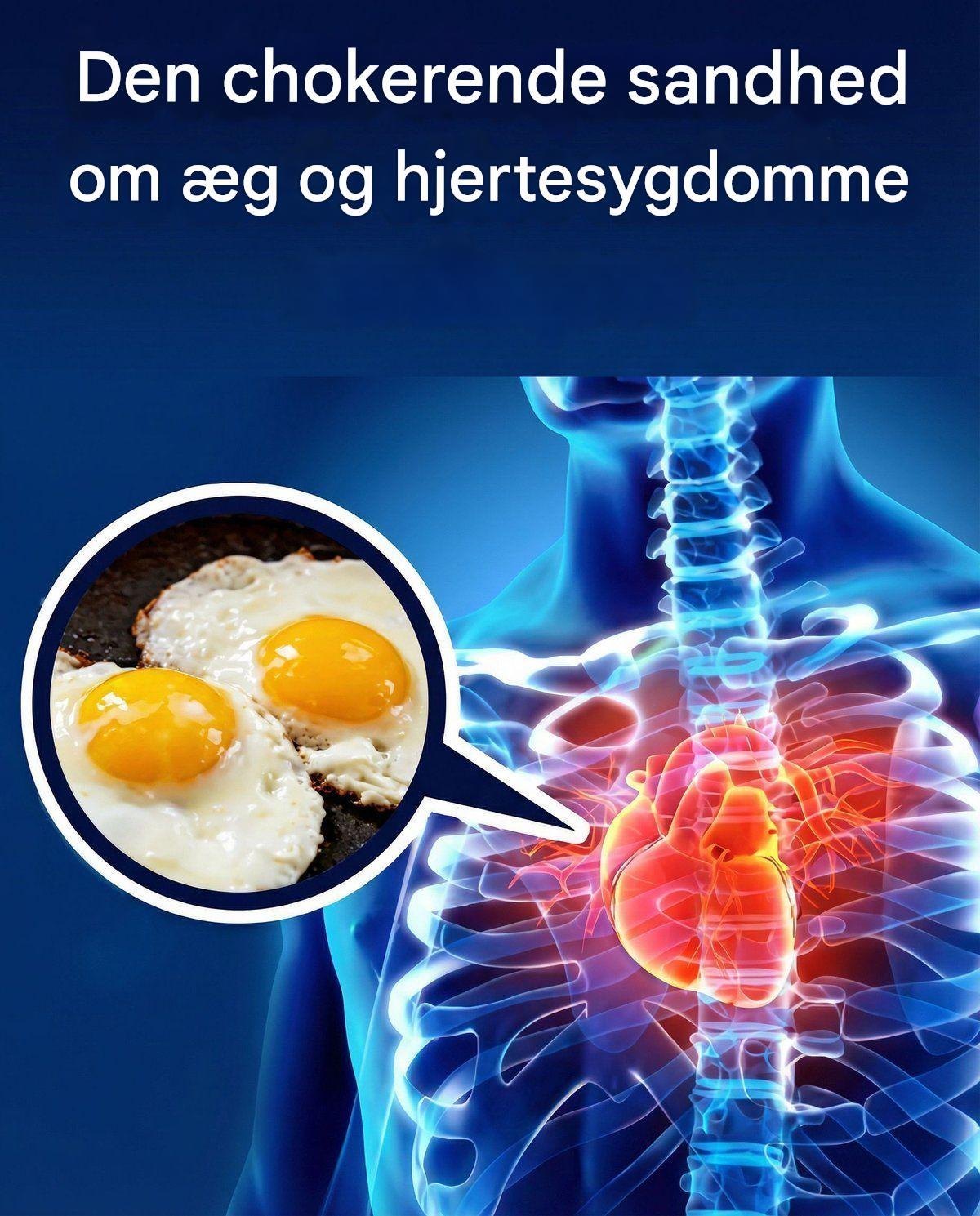 Den chokerende sandhed om æg og hjertesygdomme?