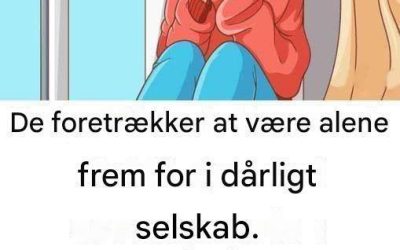 De foretrækker at være alene frem for i dårligt selskab: 5 tegn på de mest ensomme mennesker