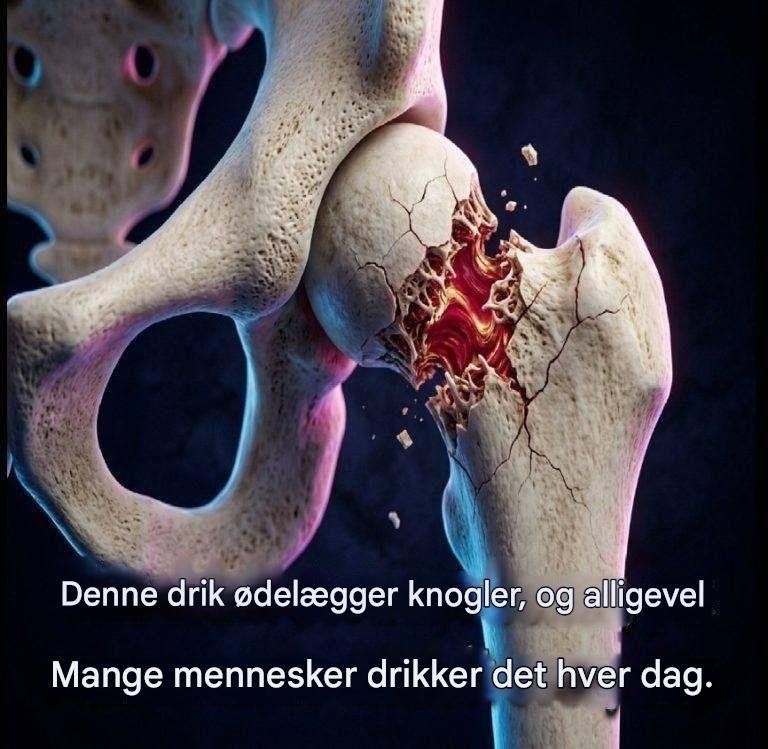 De fem mest skadelige drikkevarer for dine knogler, ifølge sundhedseksperter.