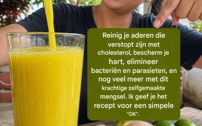 Hoe maak je een natuurlijk mengsel dat de bloedvaten reinigt, parasieten doodt en het hart beschermt?