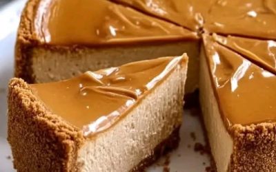 Romige koffiecake zonder bakken