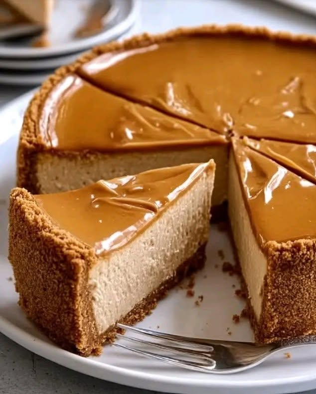 Romige koffiecake zonder bakken