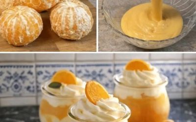Lichte en verfrissende clementine mousse