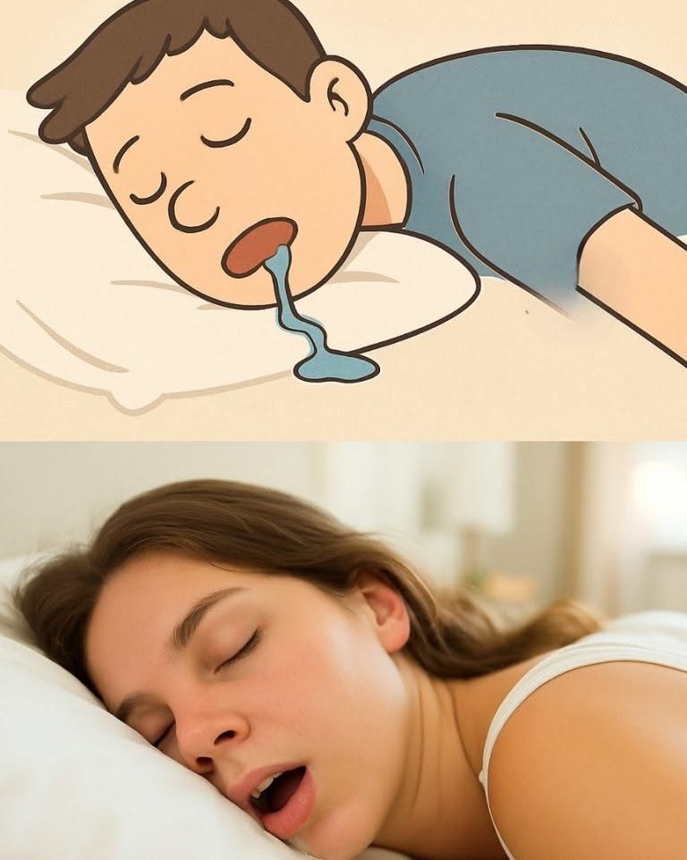 Als je vaak kwijlt tijdens het slapen, kan dat een symptoom zijn van een van deze 6 aandoeningen.