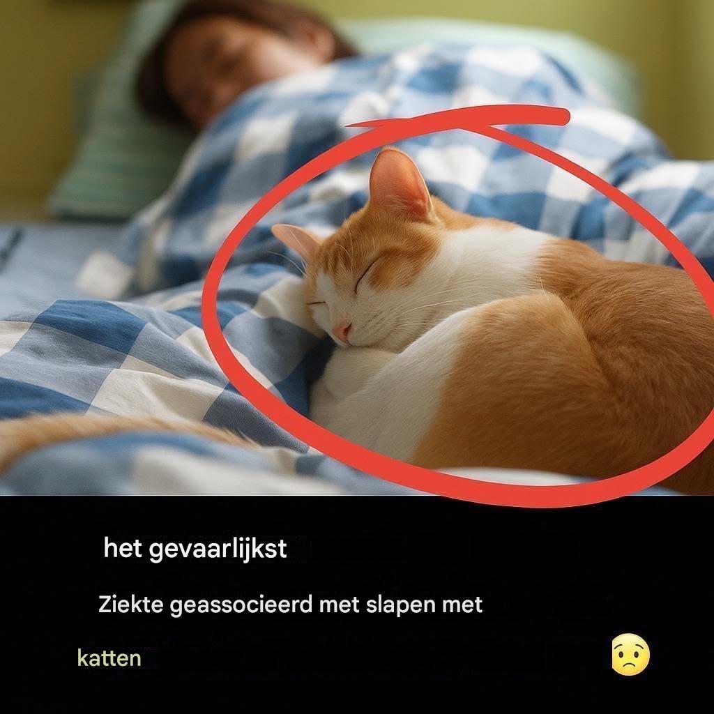 Wist je dat dit de ernstigste ziekte is die je kunt oplopen door met katten te slapen?