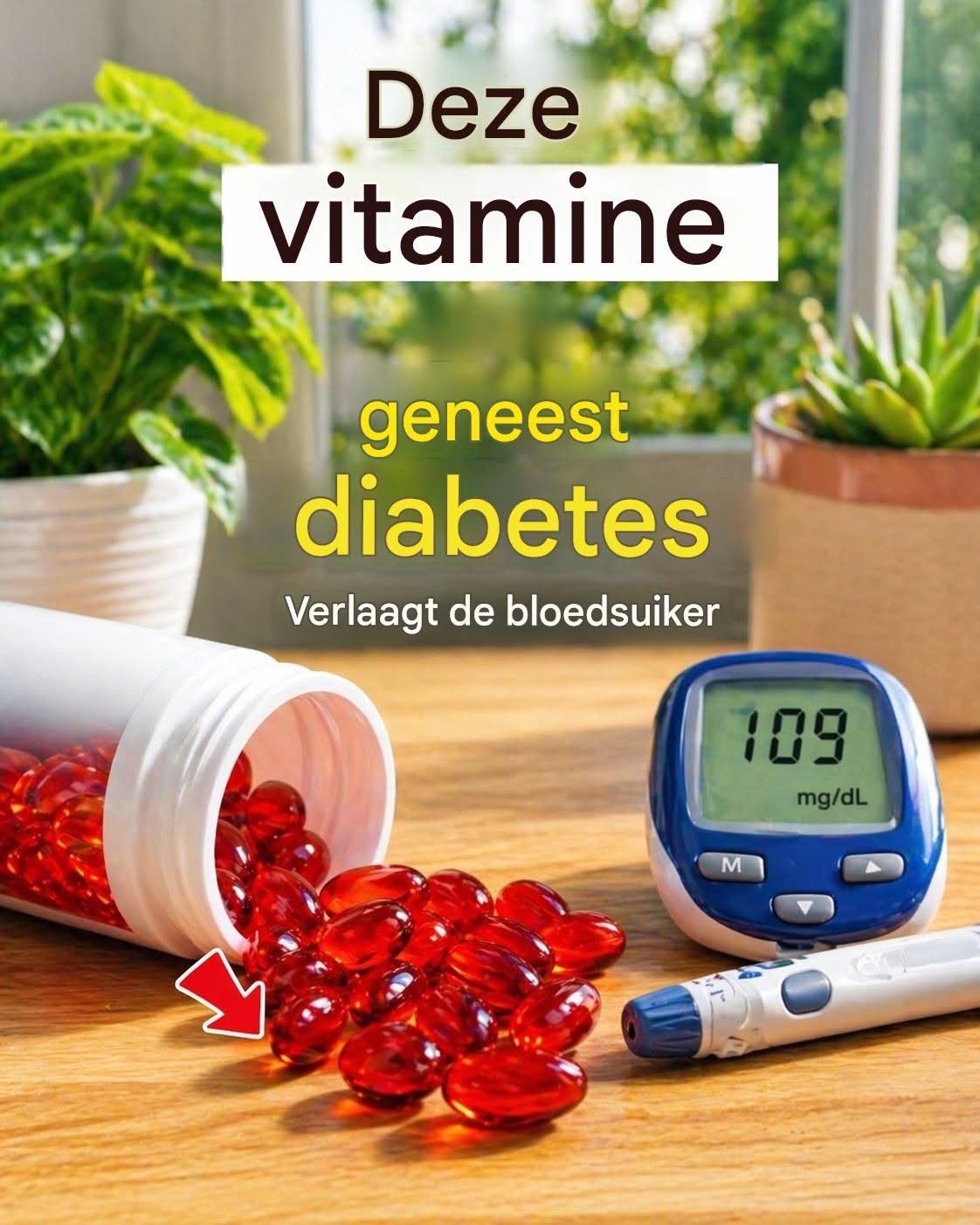 Mist u deze 3 essentiële vitaminen voor een betere bloedsuikerregulatie?