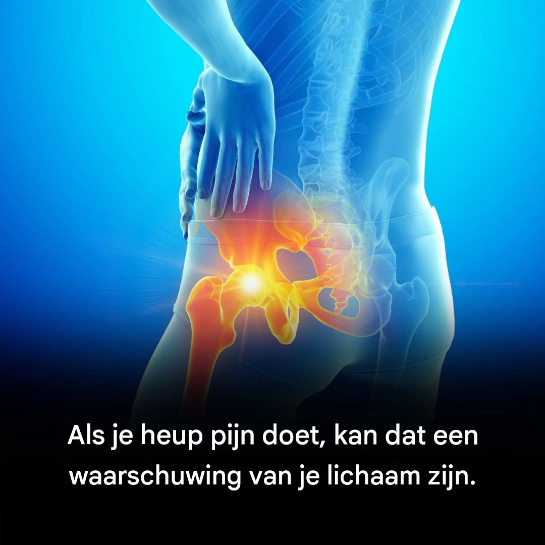Als je heup pijn doet, probeert je lichaam je misschien iets belangrijks te vertellen.