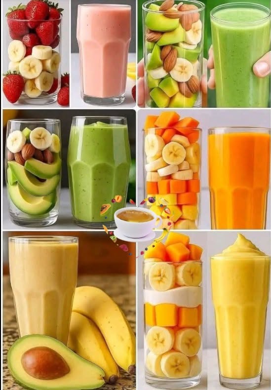 8 eenvoudige en fruitige smoothies