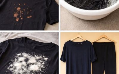 Hoe verwijder je bleekvlekken snel en gemakkelijk uit kleding?