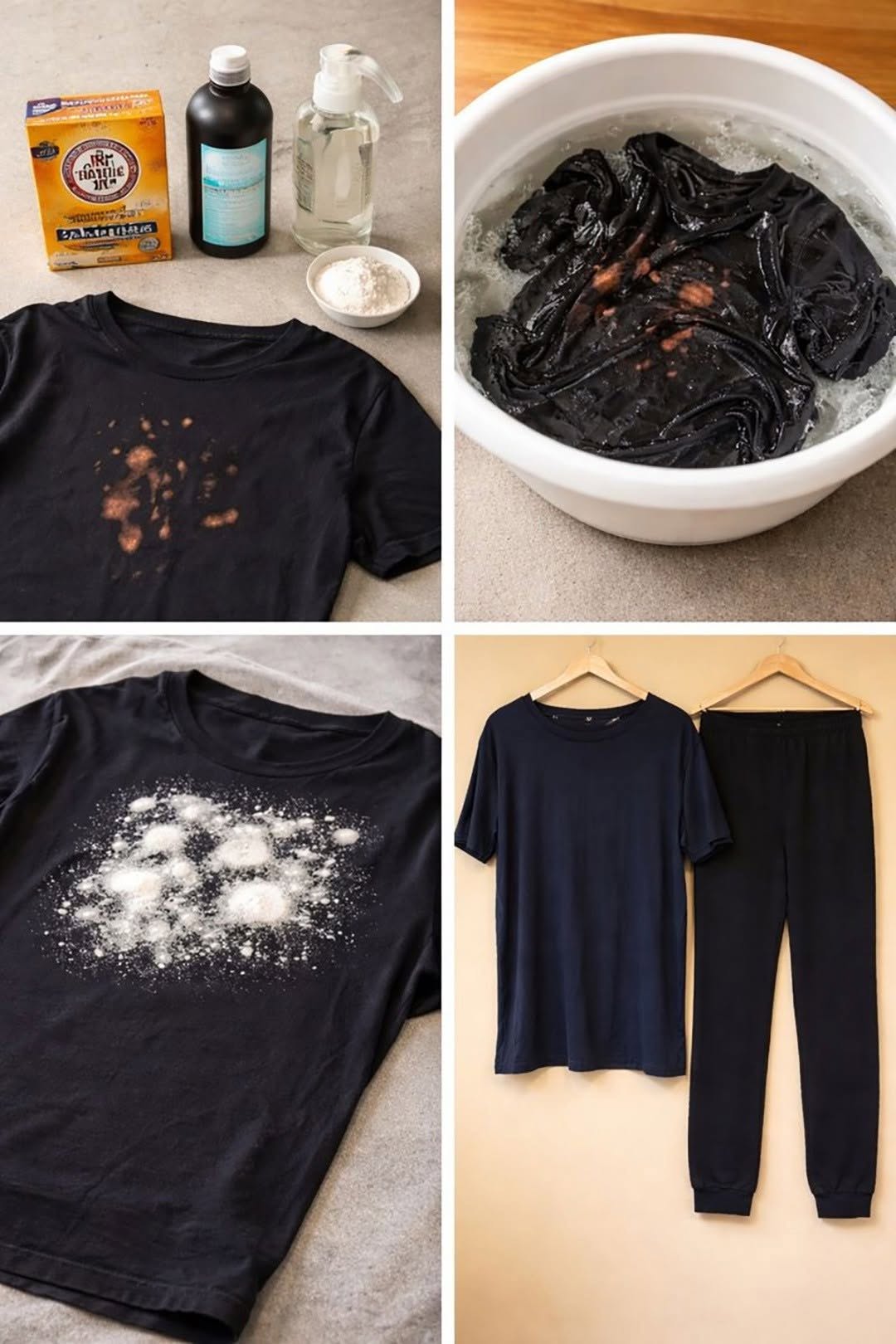 Hoe verwijder je bleekvlekken snel en gemakkelijk uit kleding?