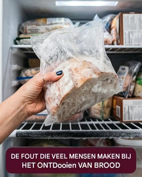 Hoe je brood op de juiste manier invriest en ontdooit.