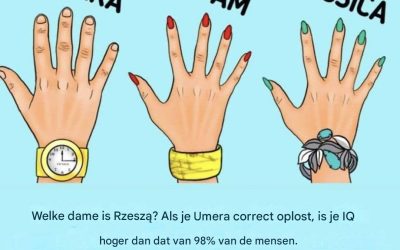 Welke vrouw is rijk? Als je deze vraag correct beantwoordt, is je IQ hoger dan dat van 98% van de mensen.