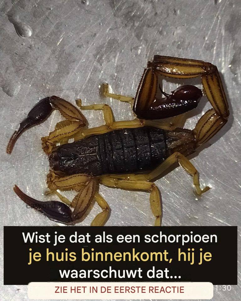Wist je dat als een schorpioen je huis binnenkomt, hij je waarschuwt dat… Lees meer