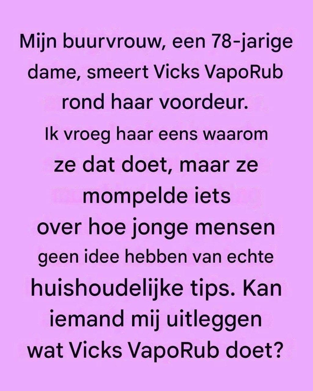 Verbazingwekkende truc met Vicks VapoRub: een natuurlijk spinnenafweermiddel?