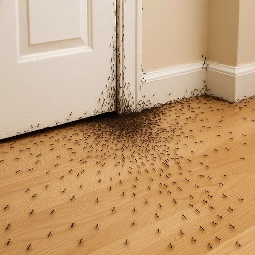 Als mieren je huis binnendringen, probeert het universum je het volgende te vertellen.
