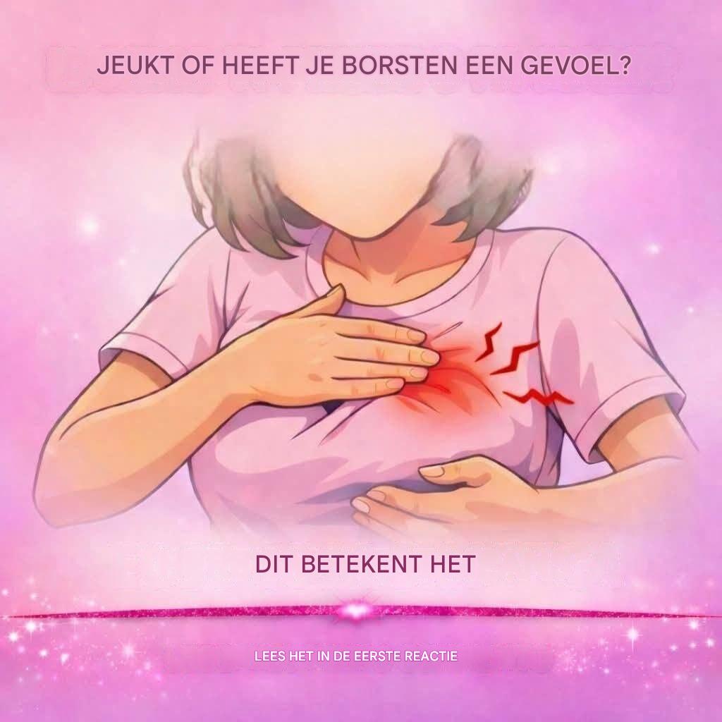 Heb je last van jeukende of pijnlijke borsten? Dit is wat het betekent.(1 / 2)