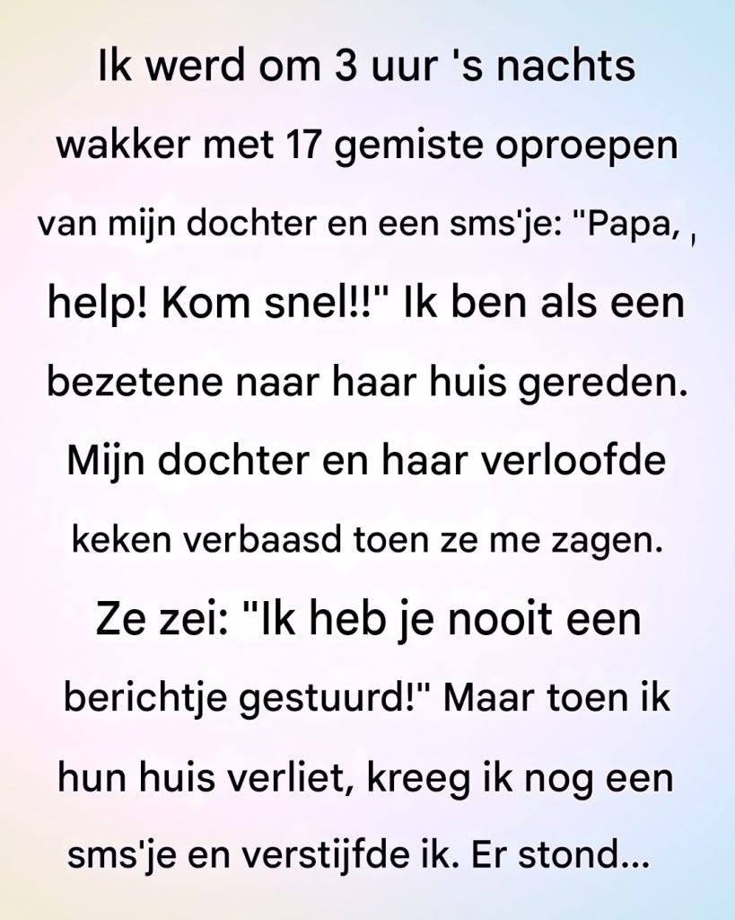 Zeventien gemiste oproepen… Van de dochter die ik verloren ben