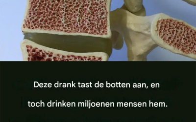Deze drank tast de botten aan, en toch drinken miljoenen mensen hem (zie eerste opmerking).