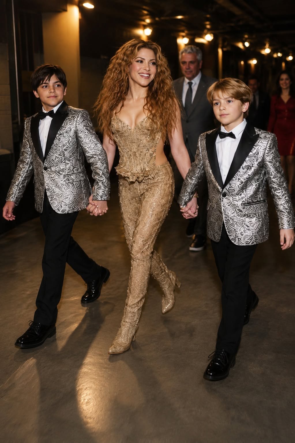 Shakira kreeg veel kritiek omdat ze haar kinderen zo naar school liet gaan.