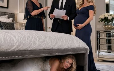 De bruid onder het bed