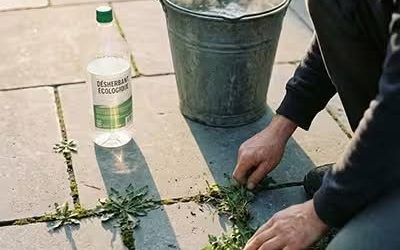 Onkruid wieden langs paden: tips voor natuurlijke onkruidbestrijding