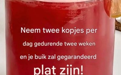 De ultieme vetverbrandende drank om snel buikvet te verbranden
