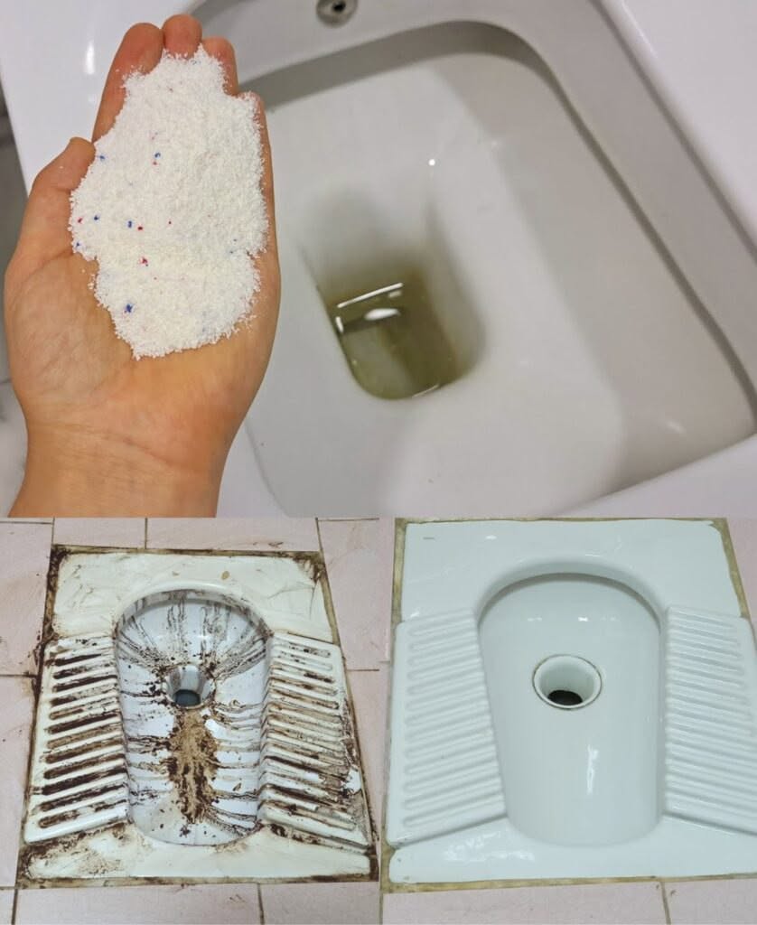 Toilet schoonmaken: Sinds ik deze methode heb ontdekt, zijn ze altijd wit en glanzend! Ik gebruik geen chemicaliën meer!