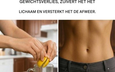 Citroenwater: Hoe drink je het om 14 kilo af te vallen in 9 dagen?