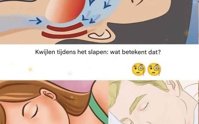 Als je tijdens je slaap kwijlt, is dat een signaal van je lichaam.