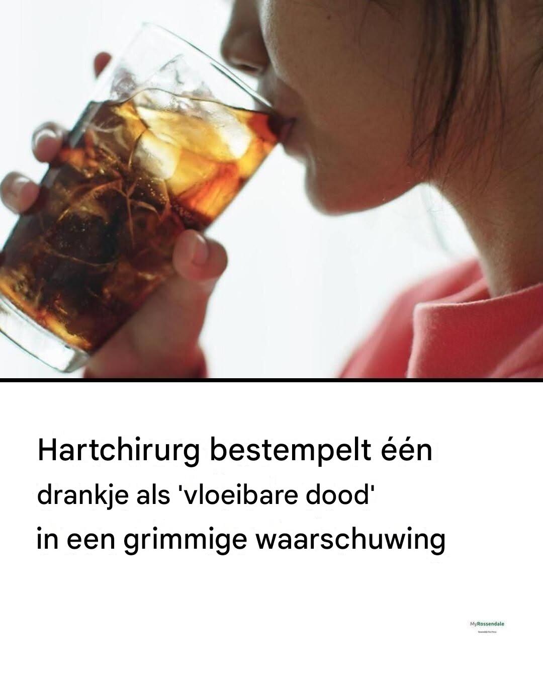 Een hartchirurg, gespecialiseerd in algemene, vasculaire en thoracale chirurgie, heeft een ernstige waarschuwing afgegeven over de cardiovasculaire risico’s van het consumeren van bepaalde dranken.