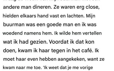 Ik was van plan om er een paar uit principe te vernietigen, totdat een onverwacht gevoel van vertrouwen me het zwijgen oplegde.