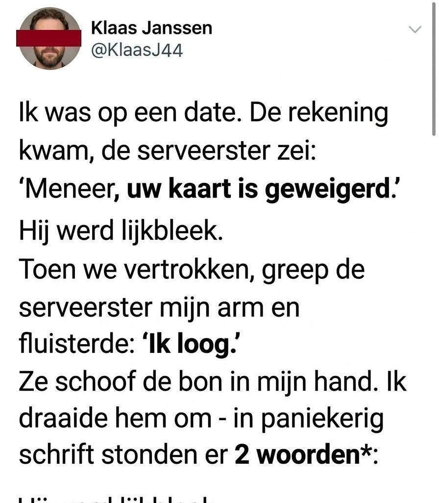 HET WETSVOORSTEL WAS EEN WAARSCHUWING