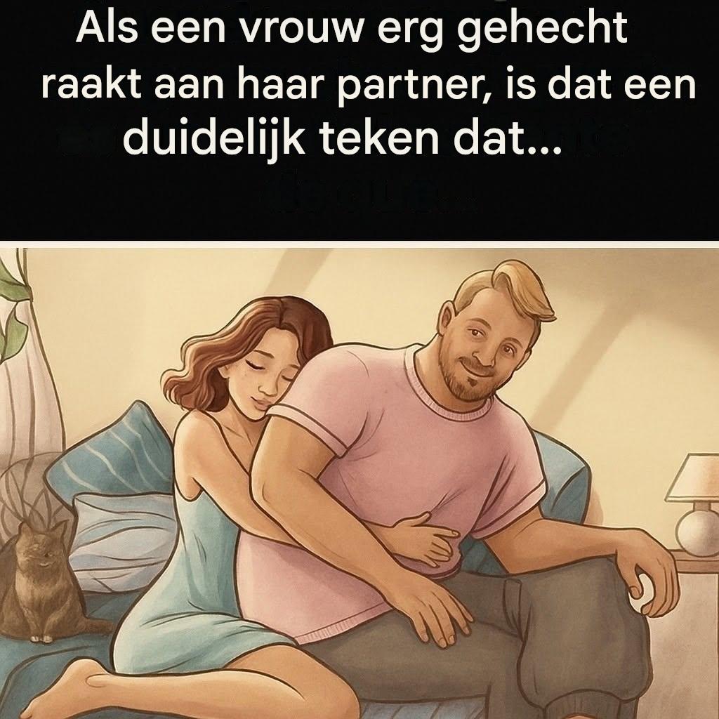 Als een vrouw erg gehecht raakt aan haar partner, is dat een duidelijk teken dat