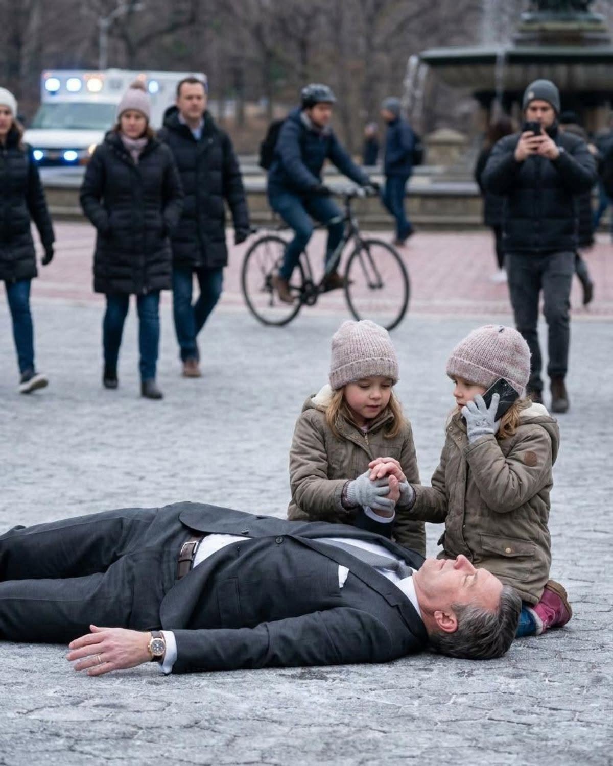 Iedereen liep er gewoon langs toen een miljardair midden in Alameda in elkaar zakte en stierf.