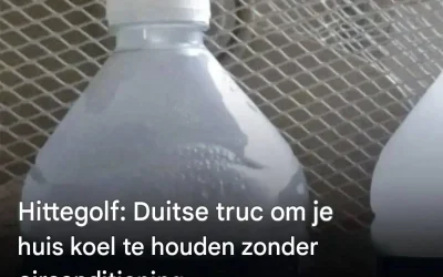 Hittegolf: Duitse truc om je huis koel te houden zonder airconditioning