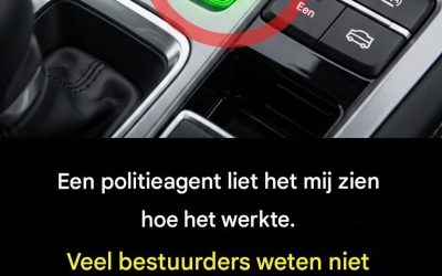 Wat is het doel van de knop voor luchtcirculatie in een auto?
