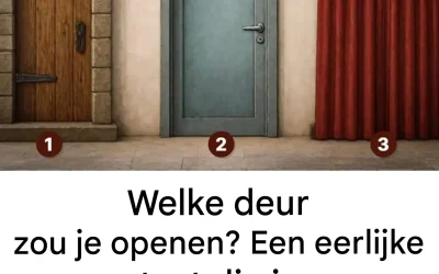 Welke deur zou je openen? Een eerlijke test die je persoonlijkheid volledig blootlegt.