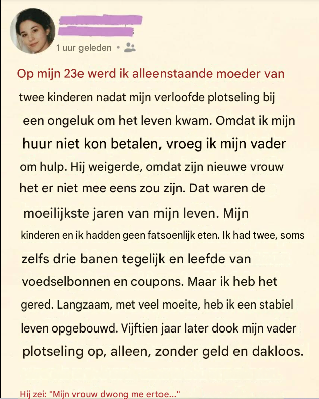 Mijn vader was vijftien jaar afwezig: moet ik hem vergeven?