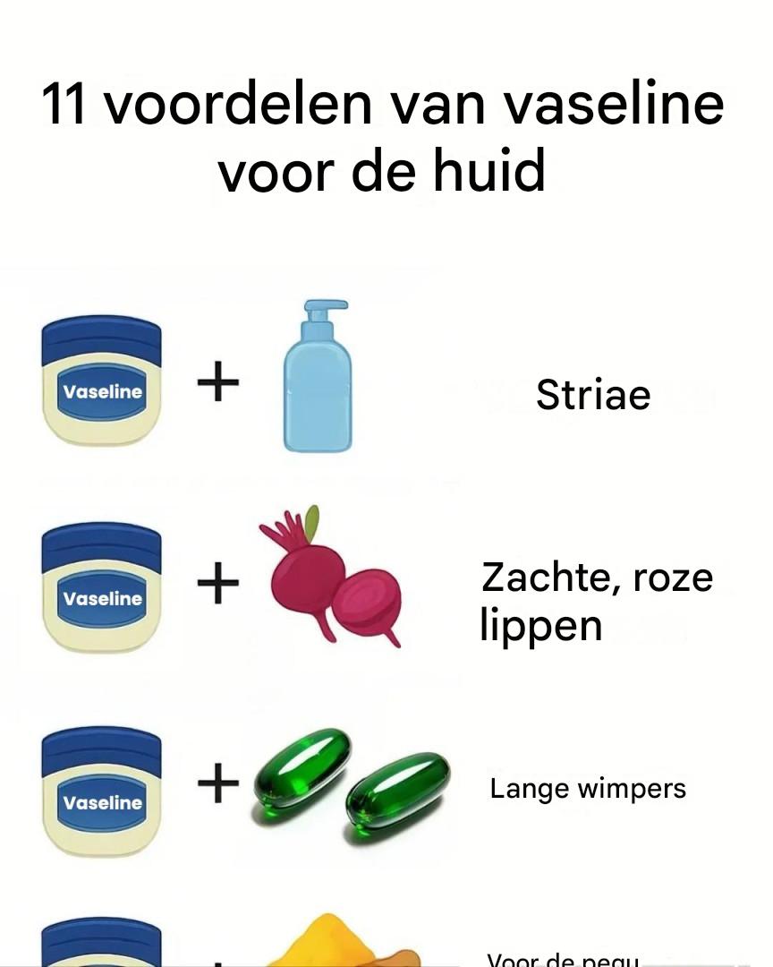 11 tips voor het gebruik van vaseline voor de huid