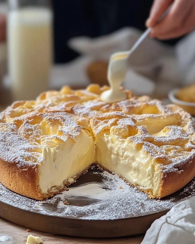 Een taart in 15 minuten! De beroemde taart waar iedereen gek van werd! Het geheime recept van mijn oma!